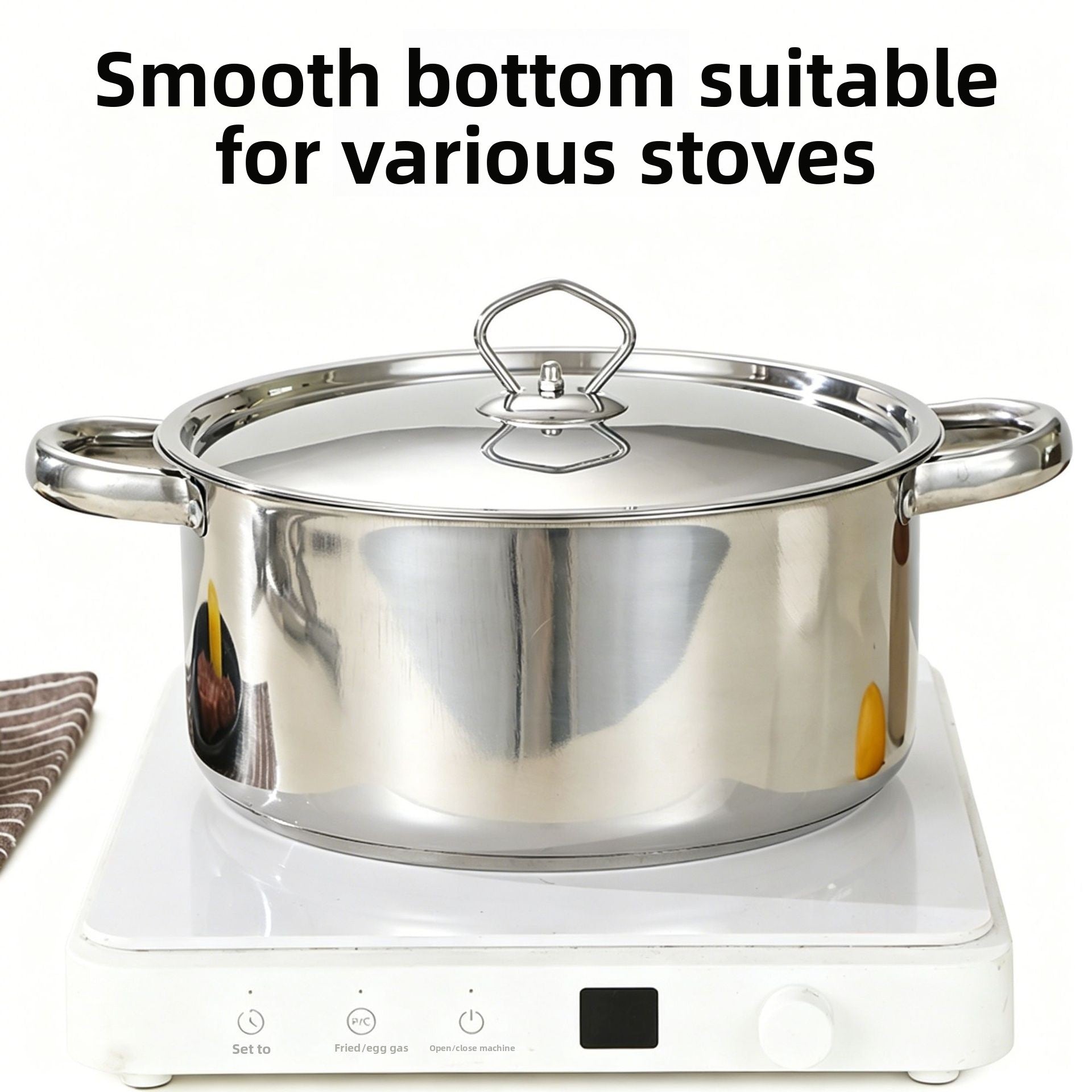 Cookware Set Featuring Essential Pots And Pans For Everyday Cooking