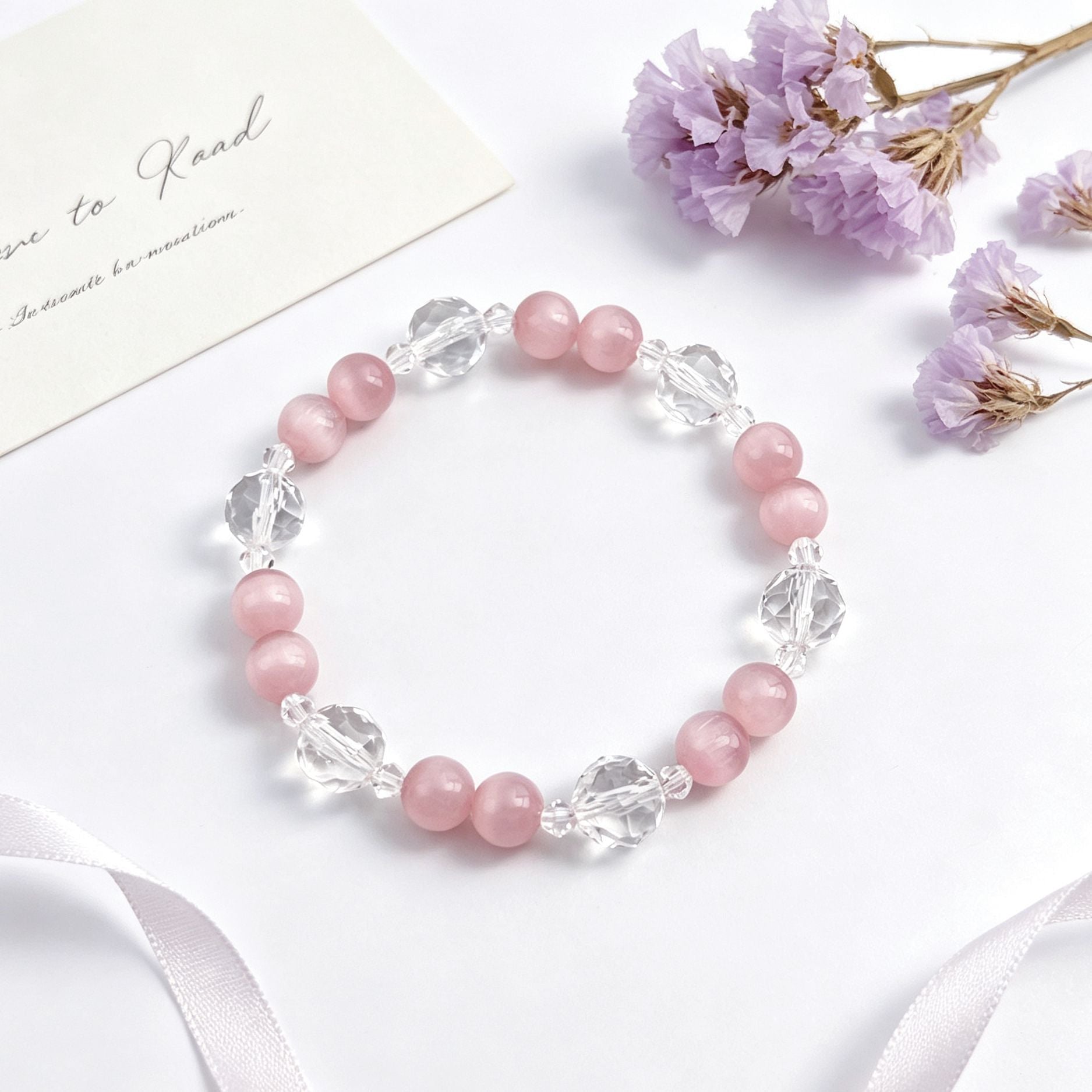 Basic Electroplated Crystal Bracelets For Women, 14 Pieces Set