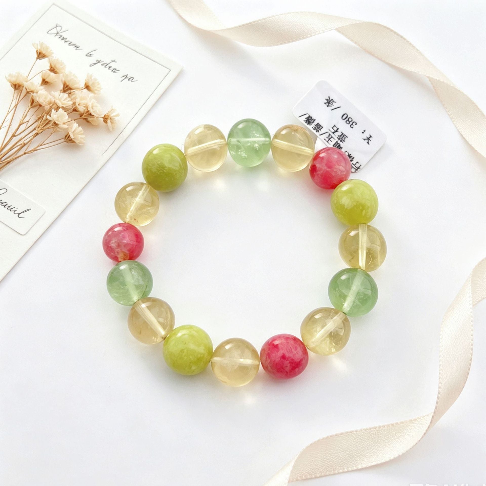 Basic Electroplated Crystal Bracelets For Women, 14 Pieces Set