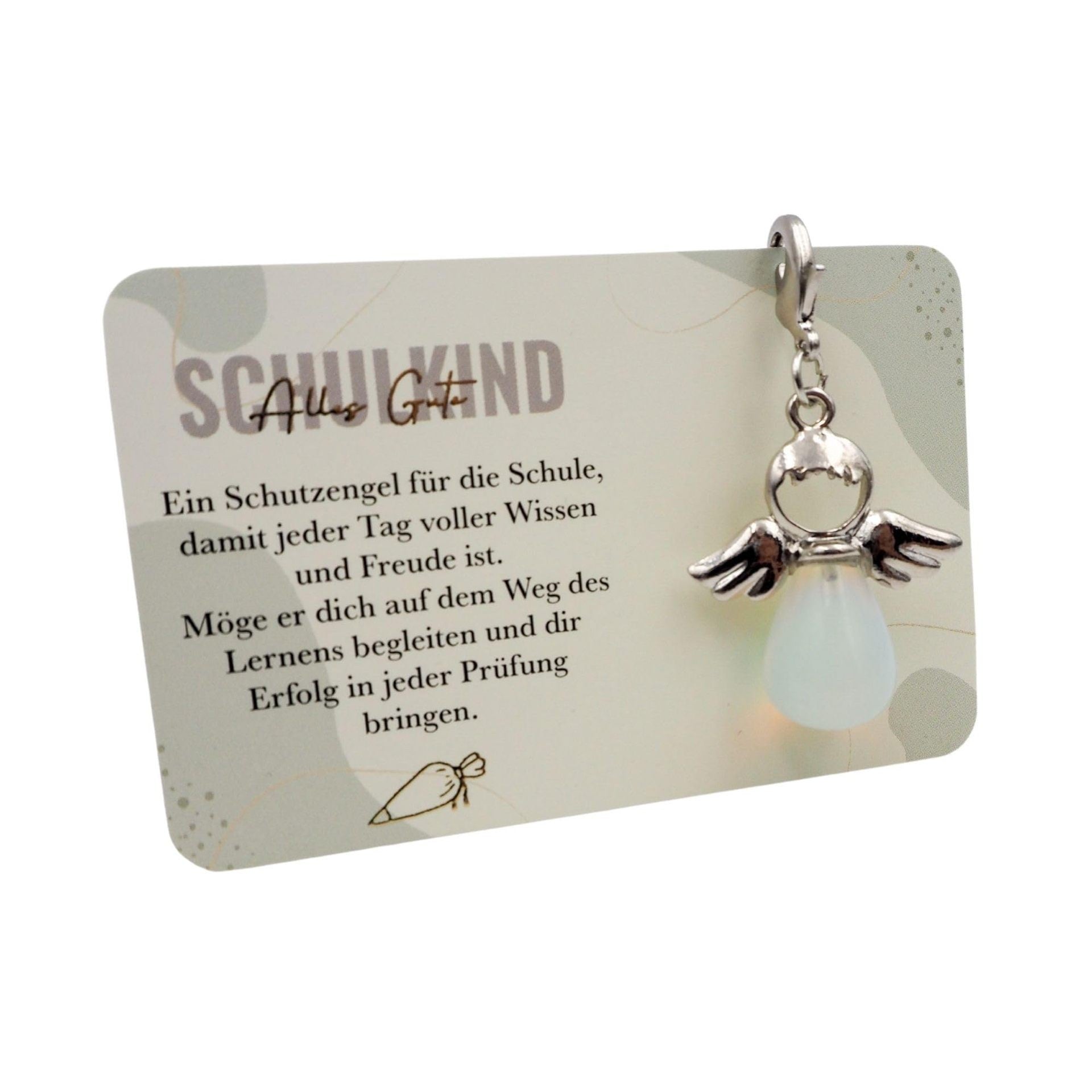 Handmade Purple Angel Wings Key Chain With Natural Stone Featuring February Birthstone Amethyst In Modern Style