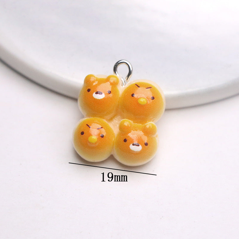 Original Design Multicolor Resin Pendant With Epoxy Craft For Jewelry Accessories