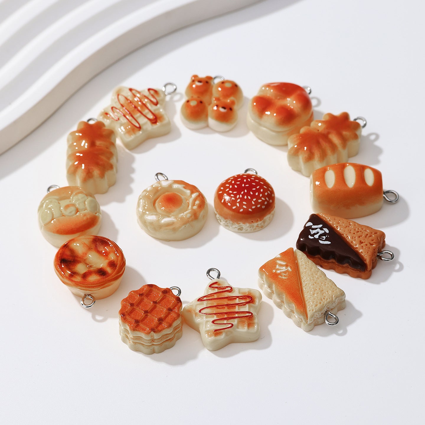 Original Design Multicolor Resin Pendant With Epoxy Craft For Jewelry Accessories