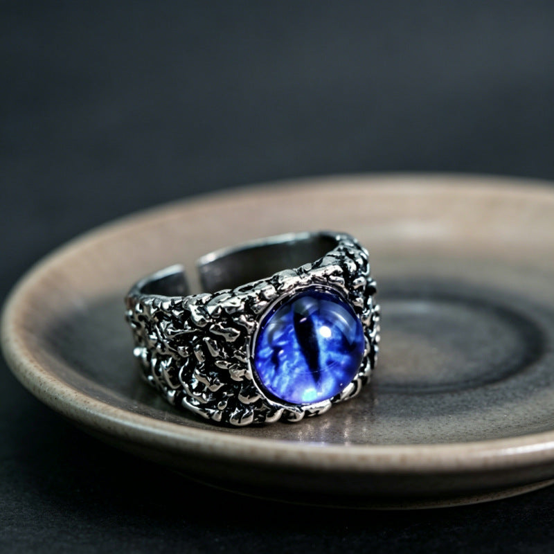 Hip-Hop Totem Ring For Unisex Featuring Electroplated Zinc Alloy Material