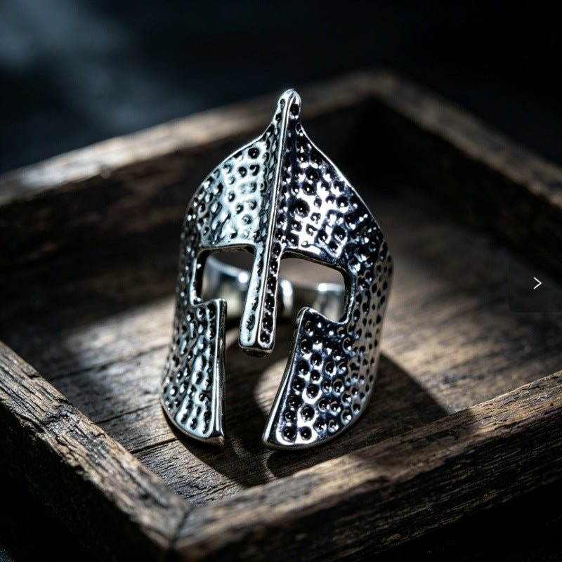 Hip-Hop Totem Ring For Unisex Featuring Electroplated Zinc Alloy Material
