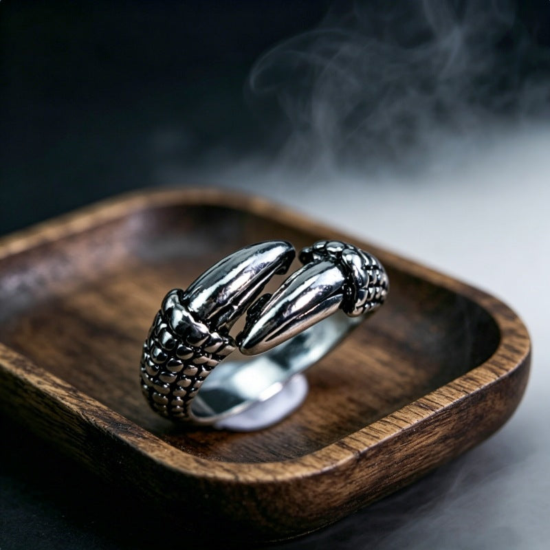 Hip-Hop Totem Ring For Unisex Featuring Electroplated Zinc Alloy Material