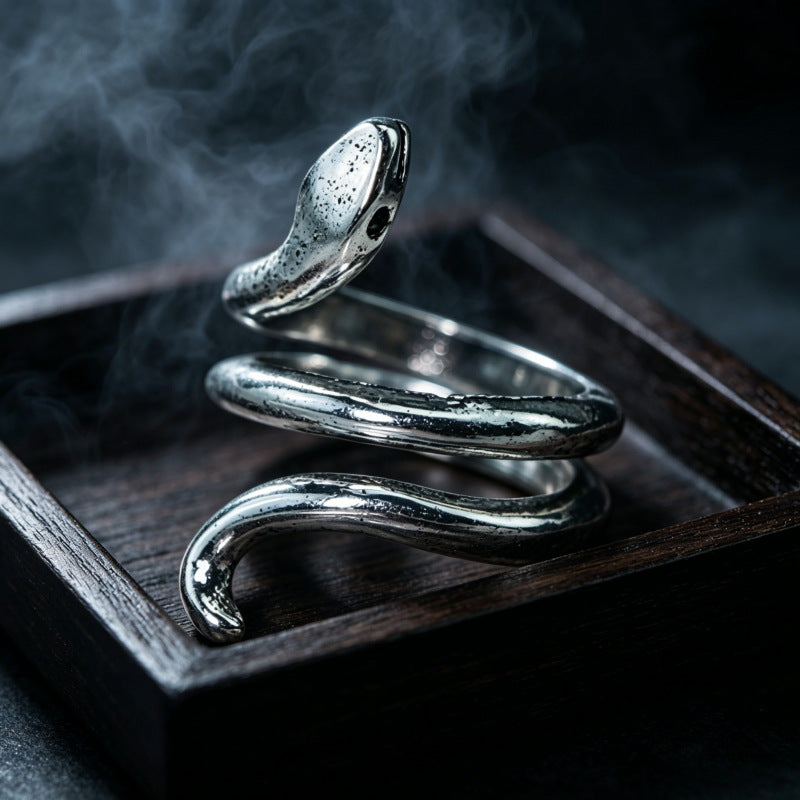 Hip-Hop Totem Ring For Unisex Featuring Electroplated Zinc Alloy Material