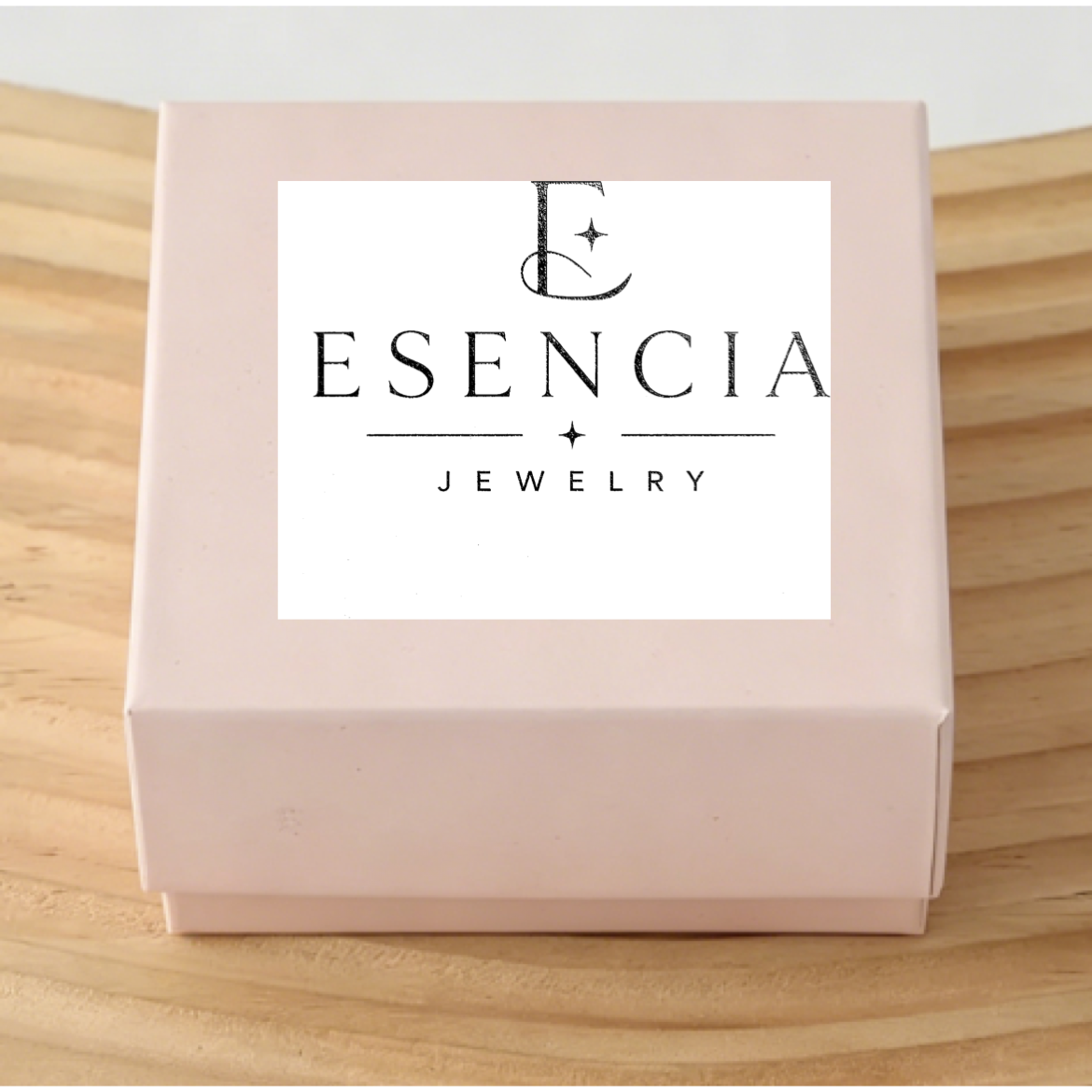 Classic Style Solid Color Jewelry Box For Daily Use, 1 Piece, Made Of Paper