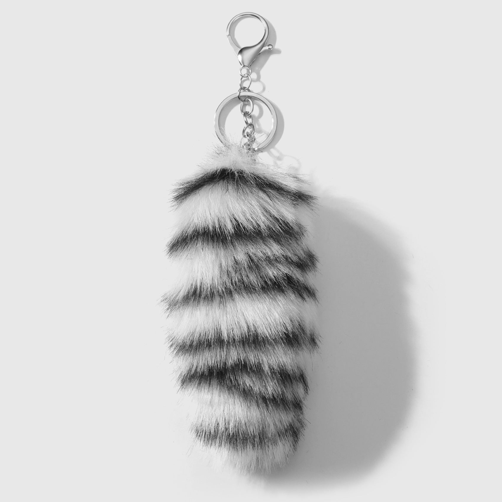 Dyed Black Animal Key Chain Made Of Durable Zinc, Stylish And Practical Accessory