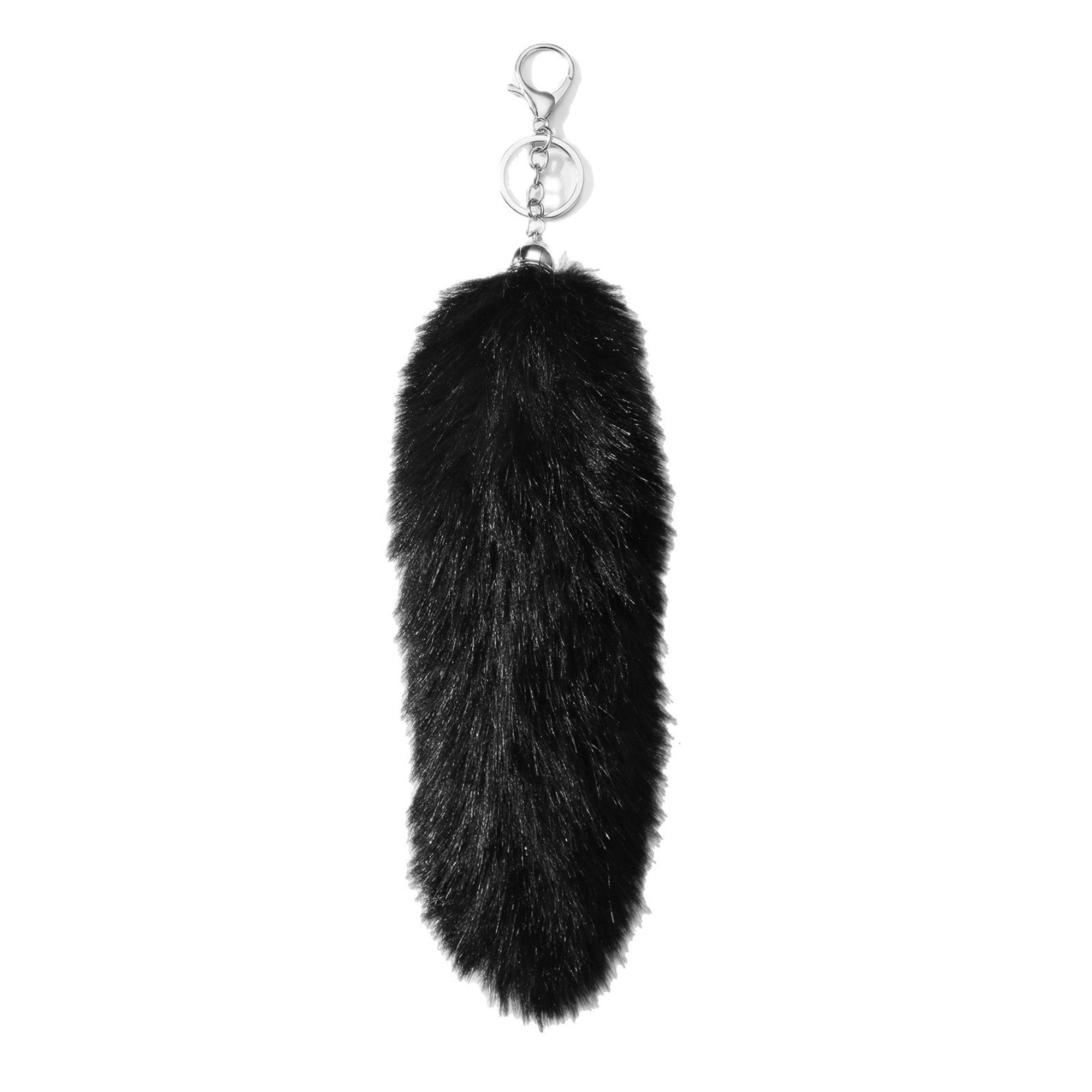 Dyed Black Animal Key Chain Made Of Durable Zinc, Stylish And Practical Accessory