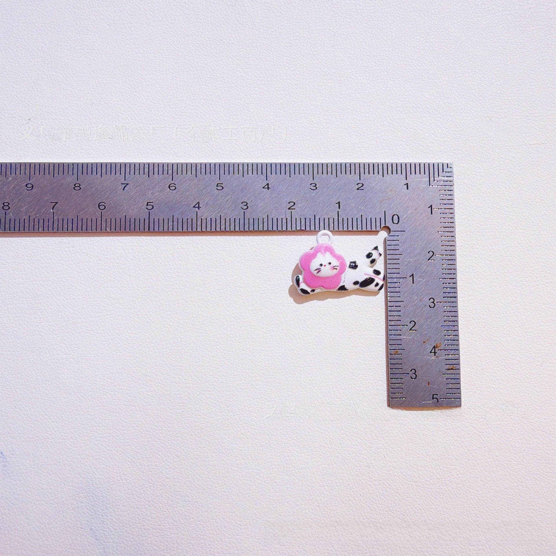 Cat Alloy Pendant With Stoving Varnish Featuring Multicolor Cartoon Style Design Jewelry Accessories