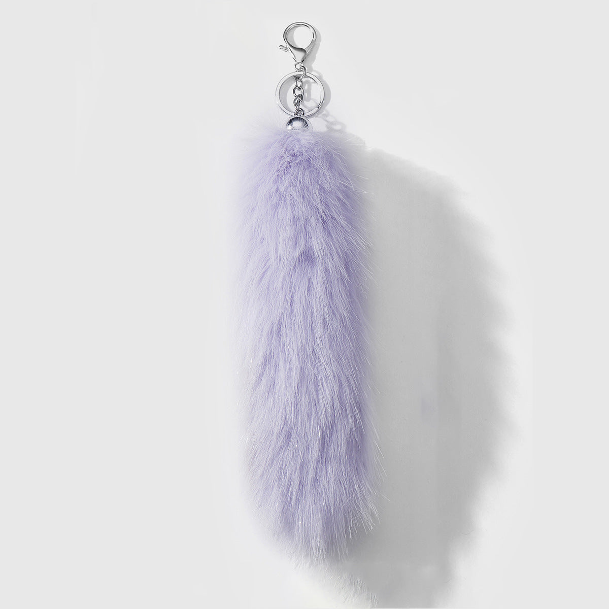 Multicolor Plush Animal Key Chain Featuring Soft Material For Stylish And Durable Use
