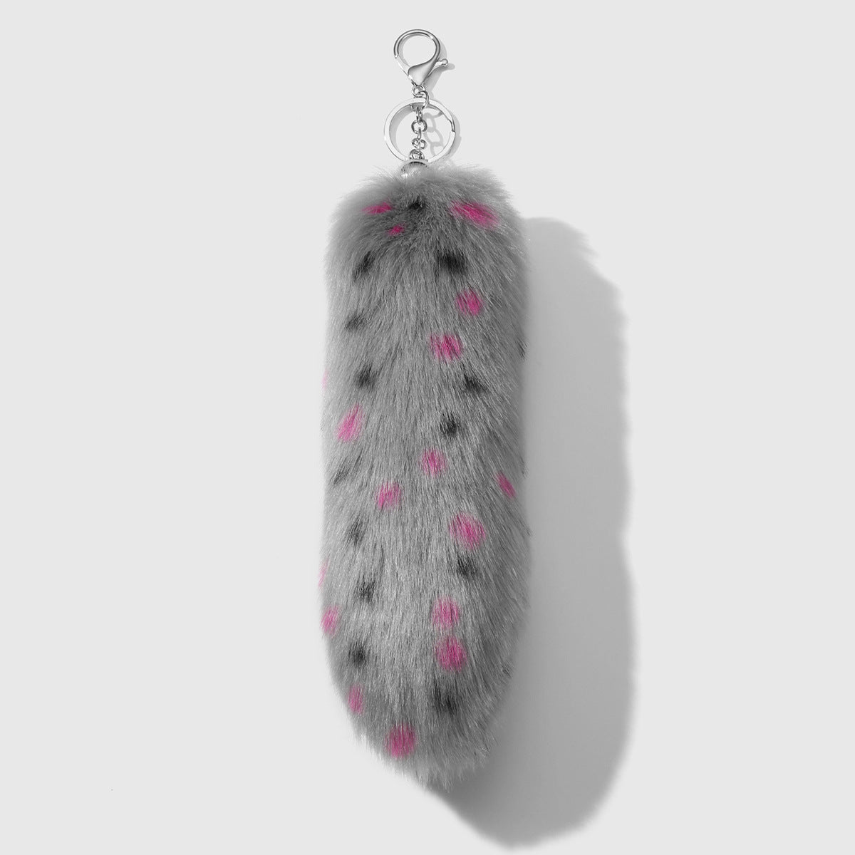 Multicolor Plush Animal Key Chain Featuring Soft Material For Stylish And Durable Use