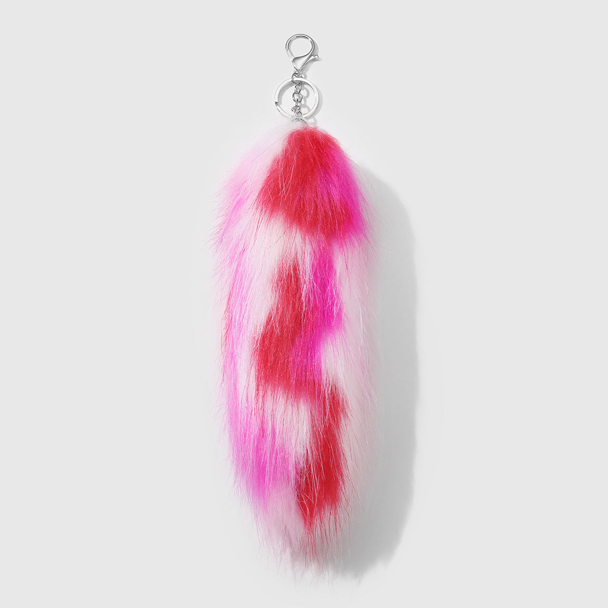 Multicolor Plush Animal Key Chain Featuring Soft Material For Stylish And Durable Use