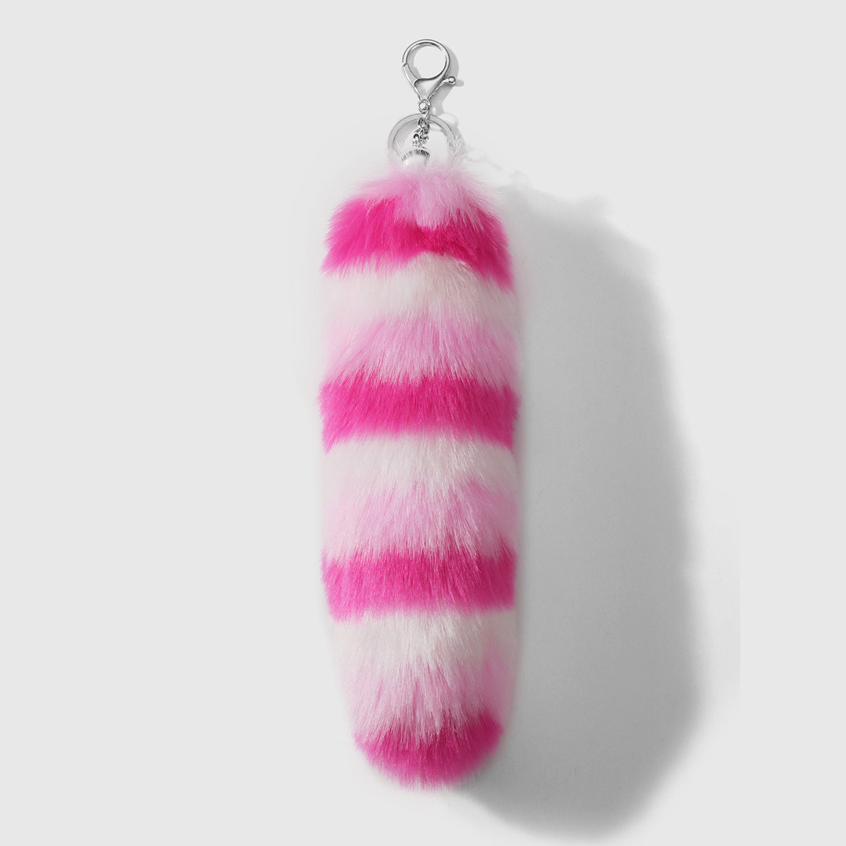 Multicolor Plush Animal Key Chain Featuring Soft Material For Stylish And Durable Use