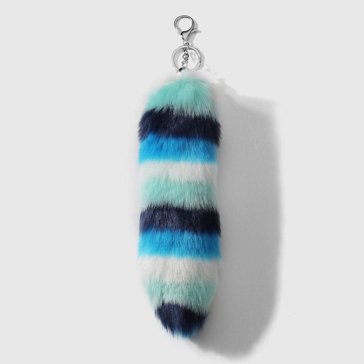 Multicolor Plush Animal Key Chain Featuring Soft Material For Stylish And Durable Use