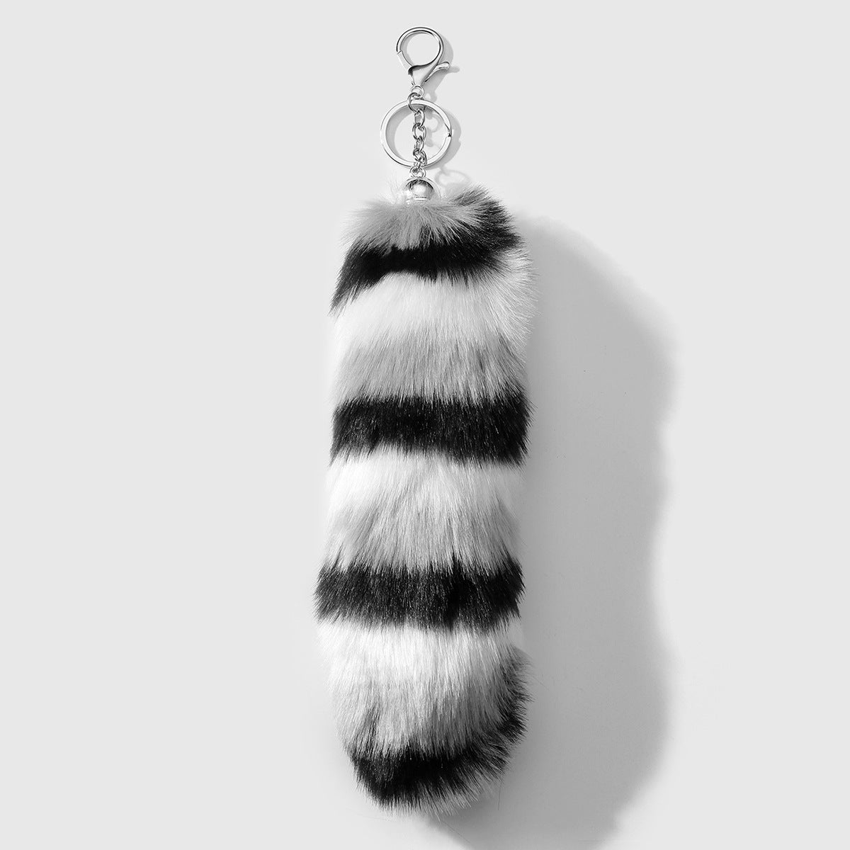 Multicolor Plush Animal Key Chain Featuring Soft Material For Stylish And Durable Use