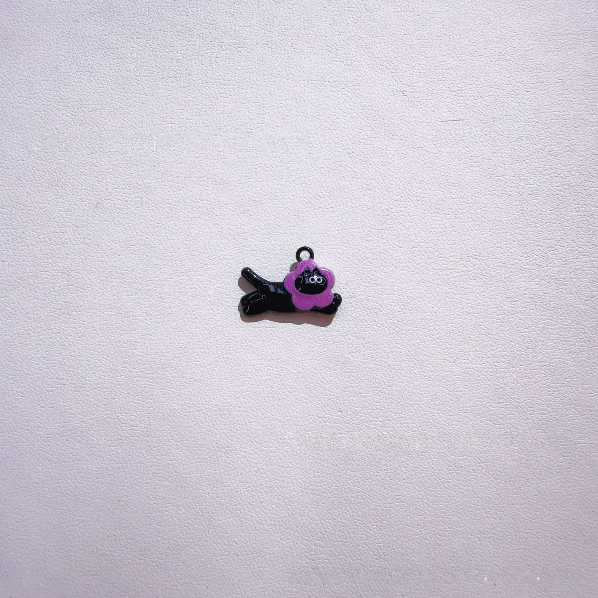 Cat Alloy Pendant With Stoving Varnish Featuring Multicolor Cartoon Style Design Jewelry Accessories