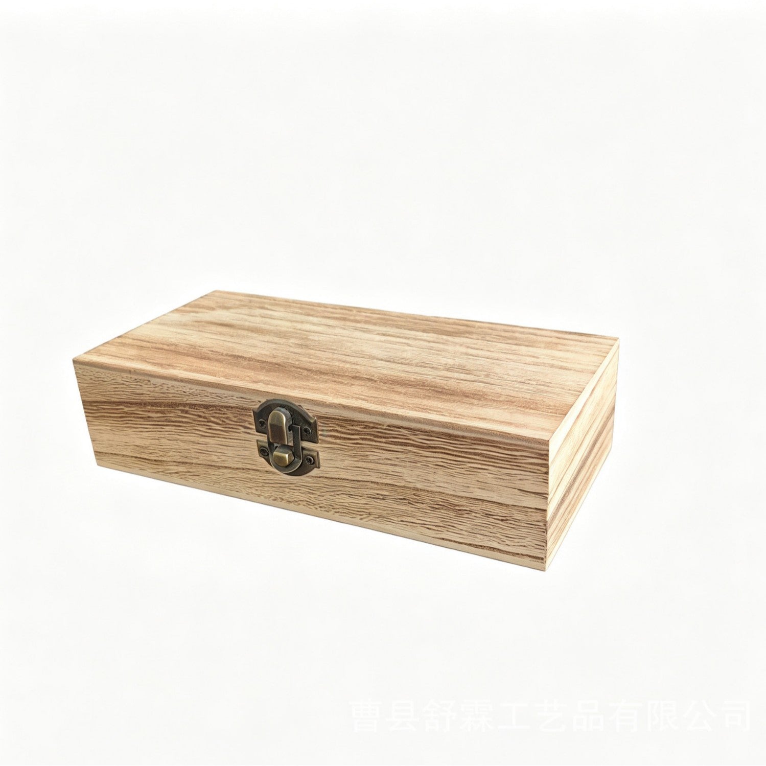Modern Style Solid Wood Storage Box In Solid Color For Organized Living