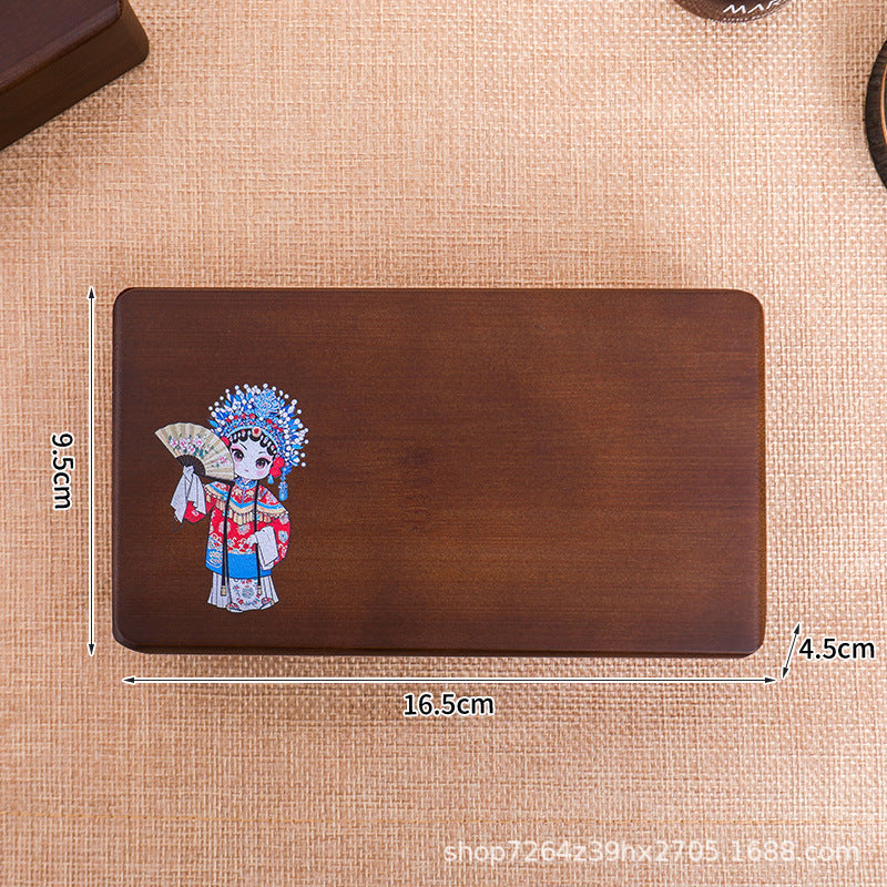 Anime Solid Wood Jewelry Box Featuring Elegant Design For Secure Storage
