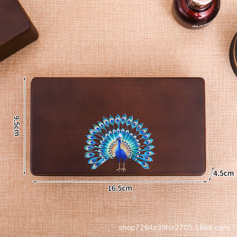 Anime Solid Wood Jewelry Box Featuring Elegant Design For Secure Storage