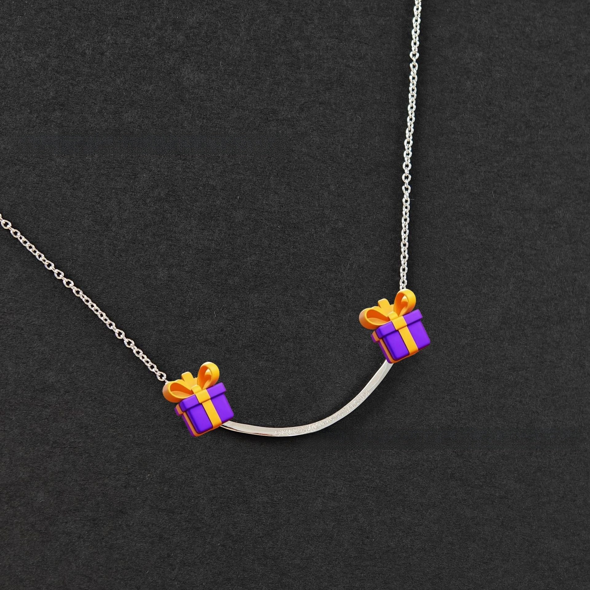 Heart Shape Pendant Necklace For Women In Rose Gold Featuring 18K Real Gold Plated Electroplated V Gold With Rhinestones