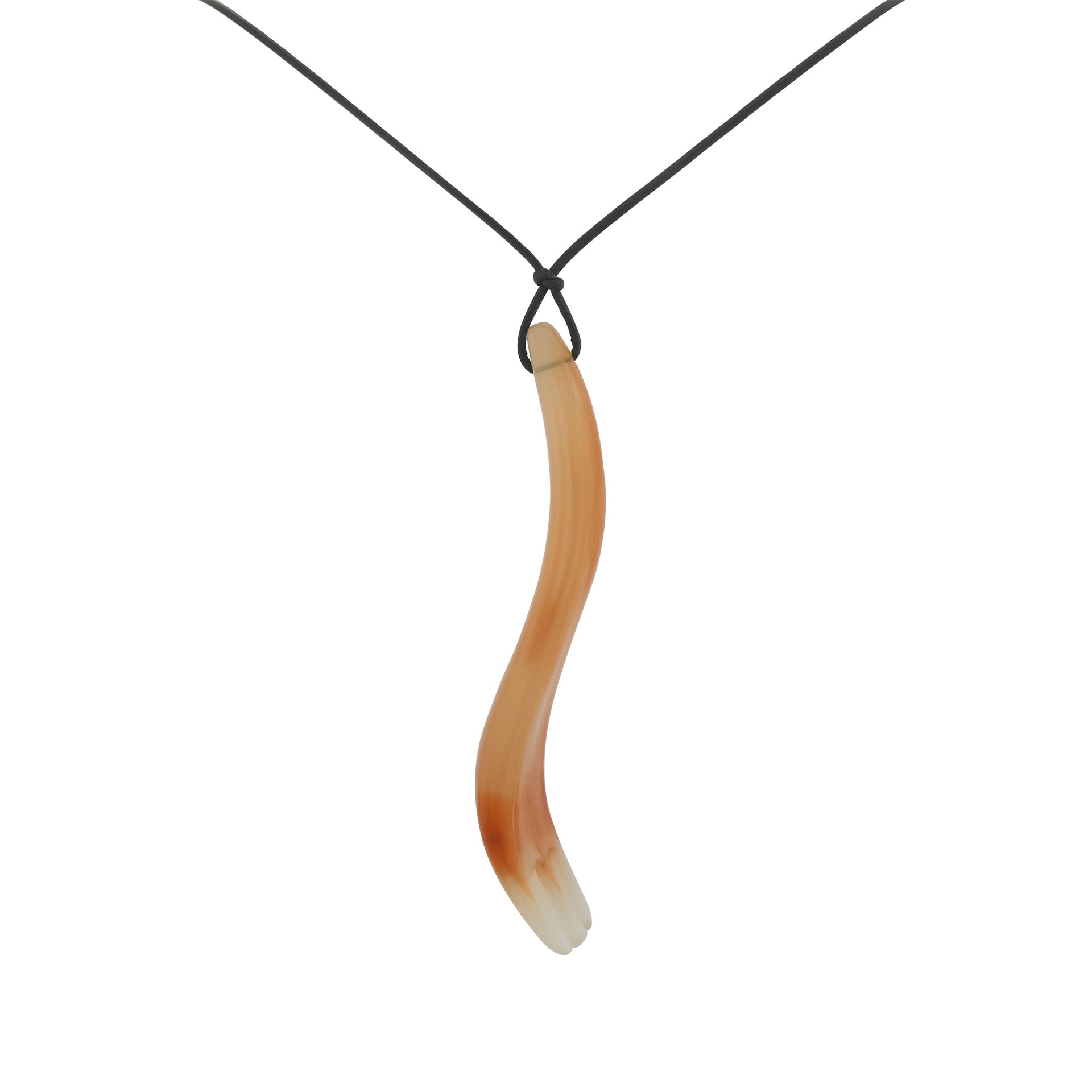 Handmade Resin Pendant Long Necklace Comb For Unisex, Perfect For Daily Wear