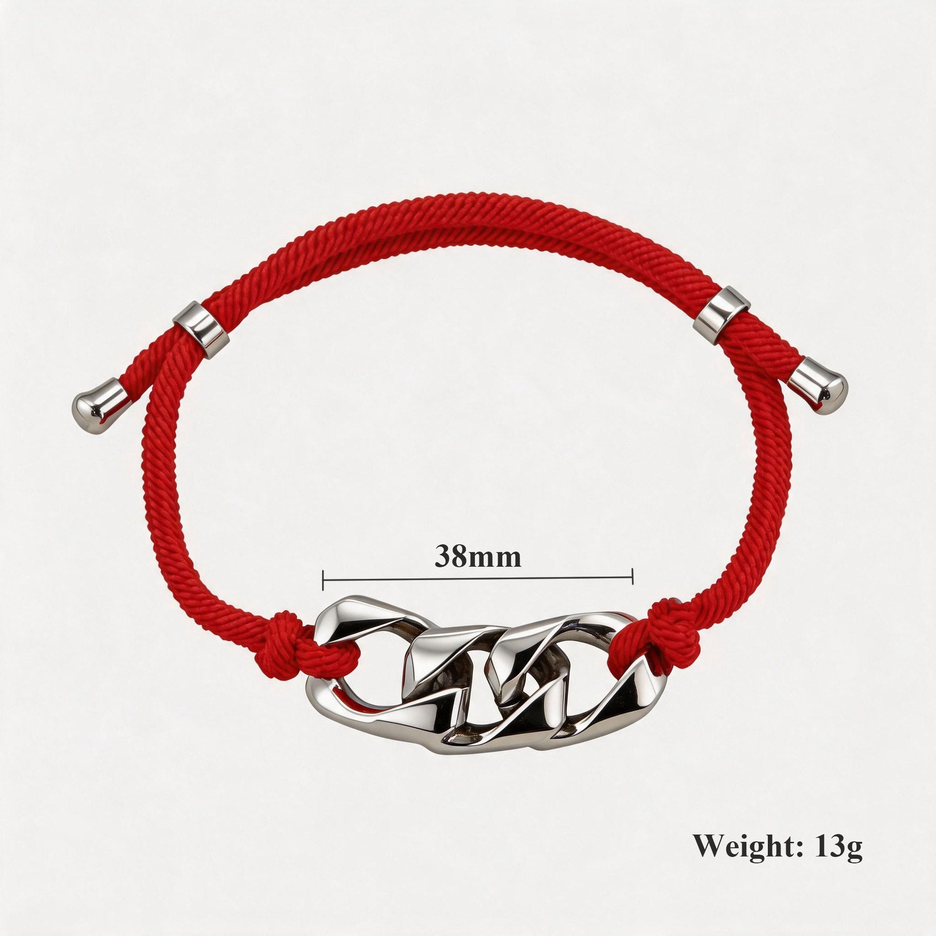 Handmade Multicolor Anchor Bracelet In Titanium Steel For Unisex Wear