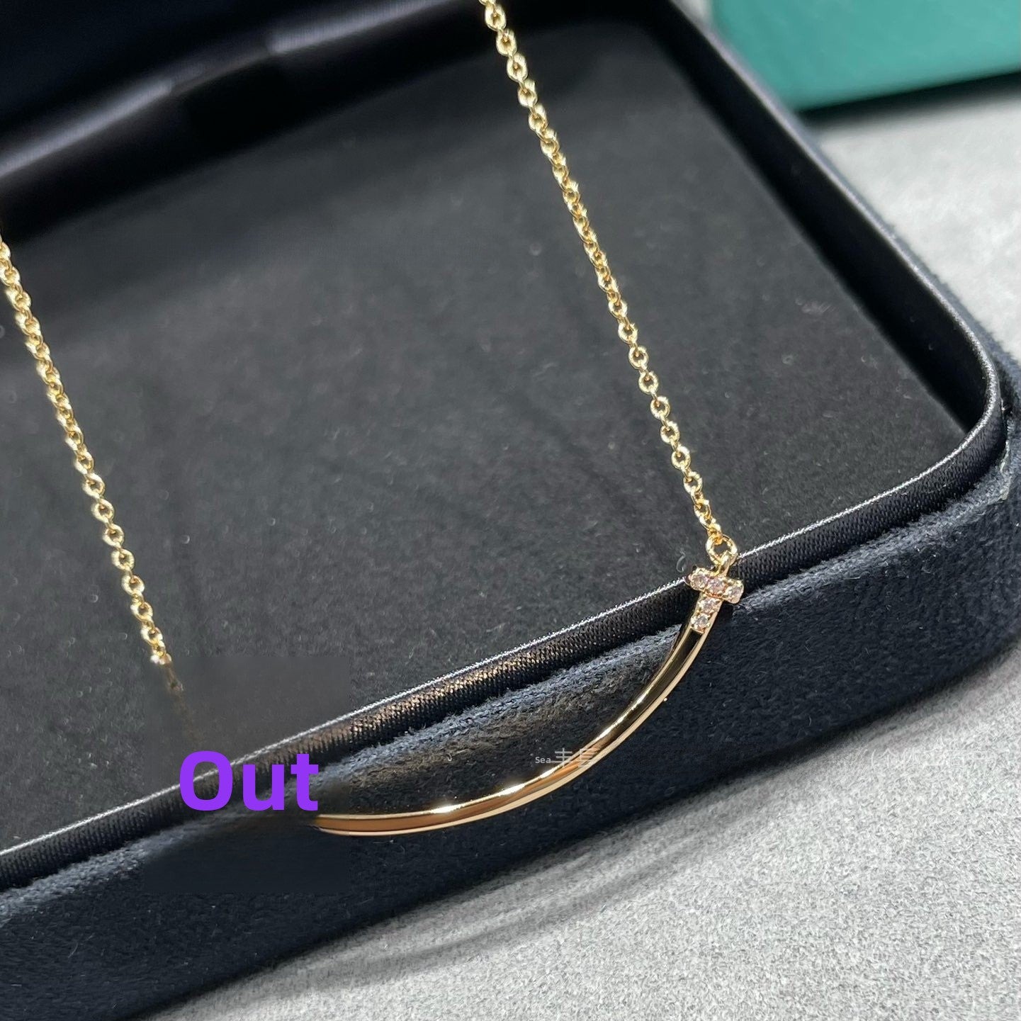 Heart Shape Pendant Necklace For Women In Rose Gold Featuring 18K Real Gold Plated Electroplated V Gold With Rhinestones