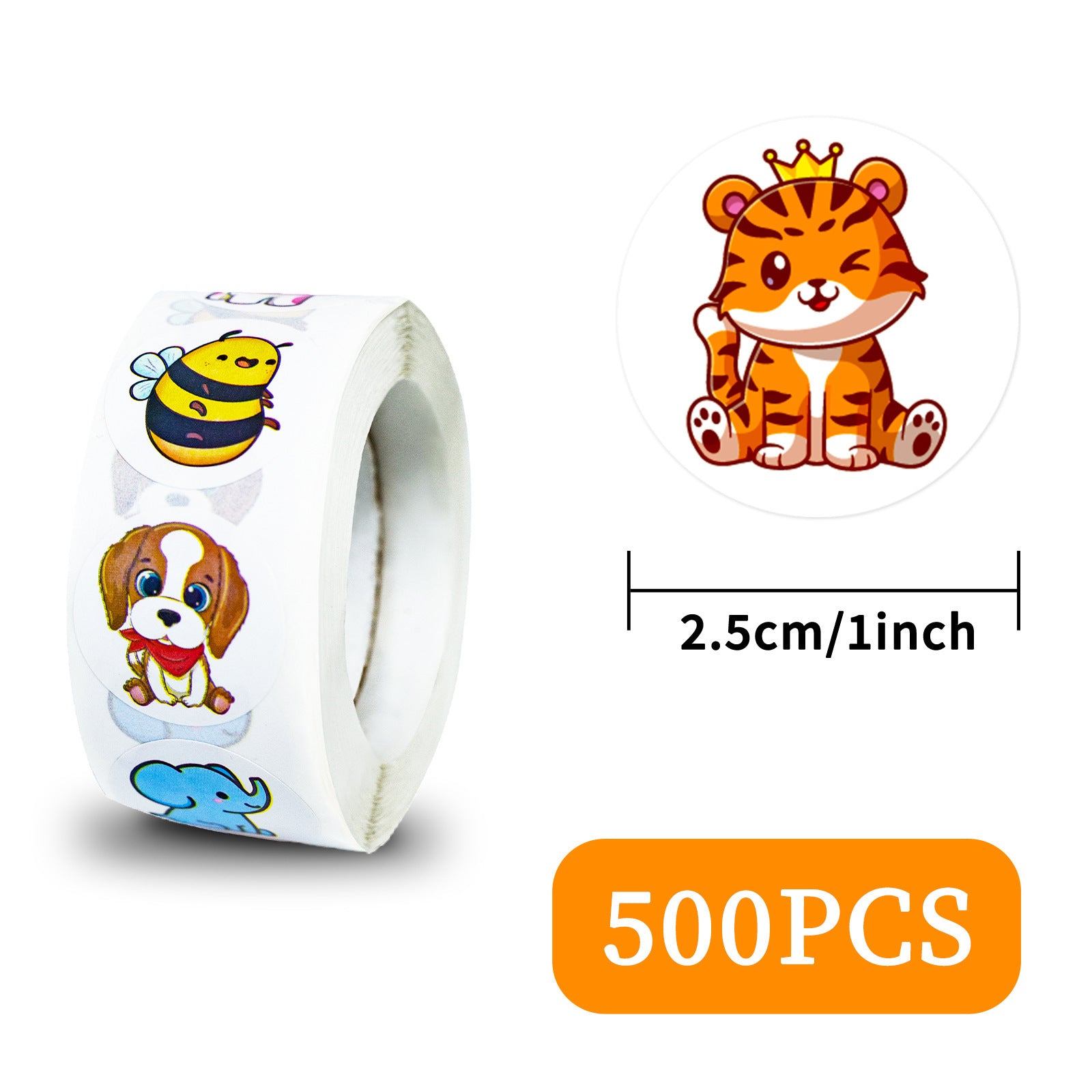 Animal Copper Plate Stickers For Office Use, Featuring Durable And Decorative Designs