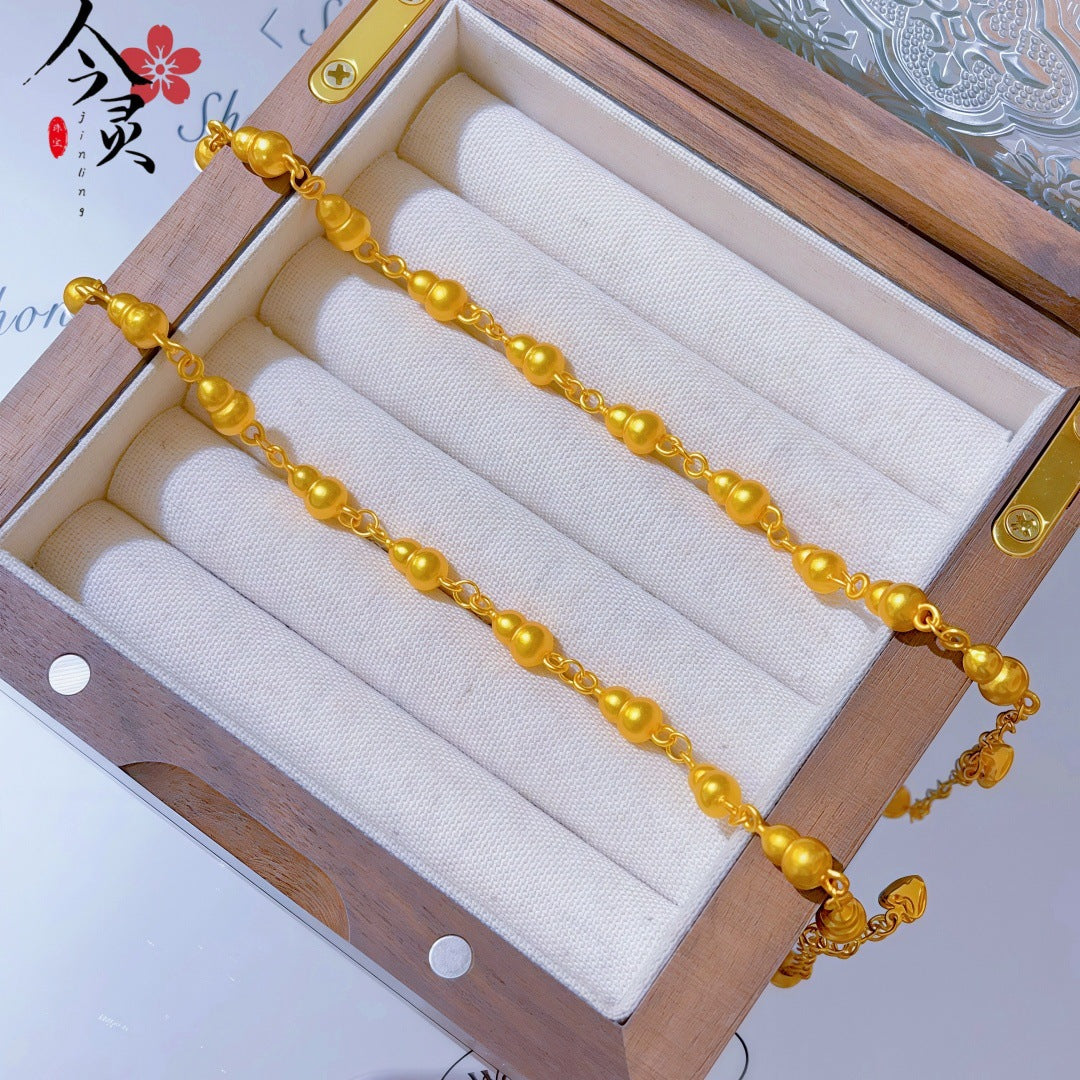 Butterfly Bracelet For Women Featuring Brass Chain Material With Golden Plated Electroplated Finish