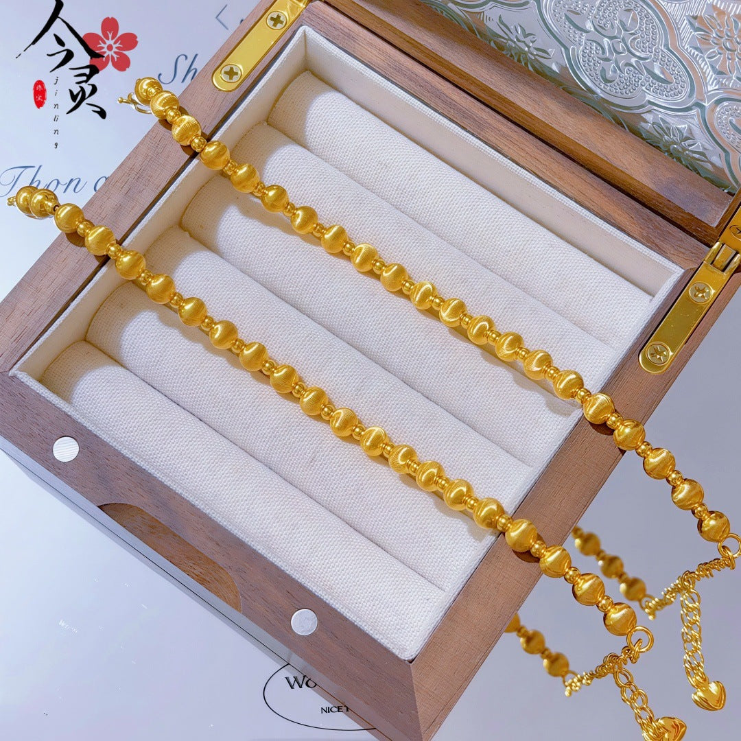 Butterfly Bracelet For Women Featuring Brass Chain Material With Golden Plated Electroplated Finish