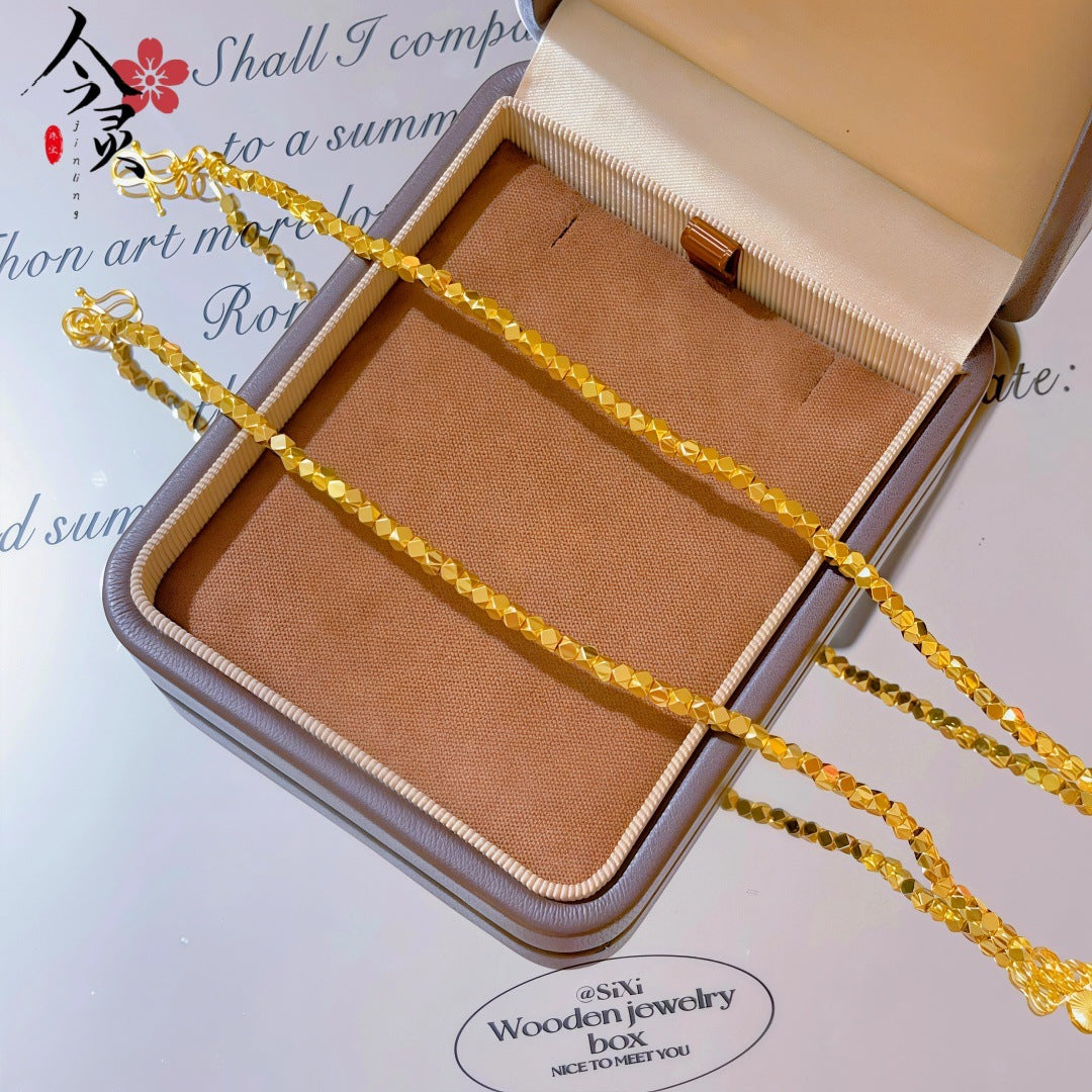Butterfly Bracelet For Women Featuring Brass Chain Material With Golden Plated Electroplated Finish