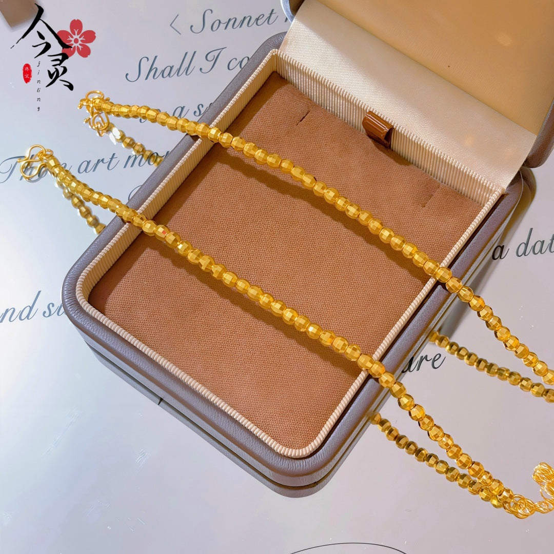 Butterfly Bracelet For Women Featuring Brass Chain Material With Golden Plated Electroplated Finish