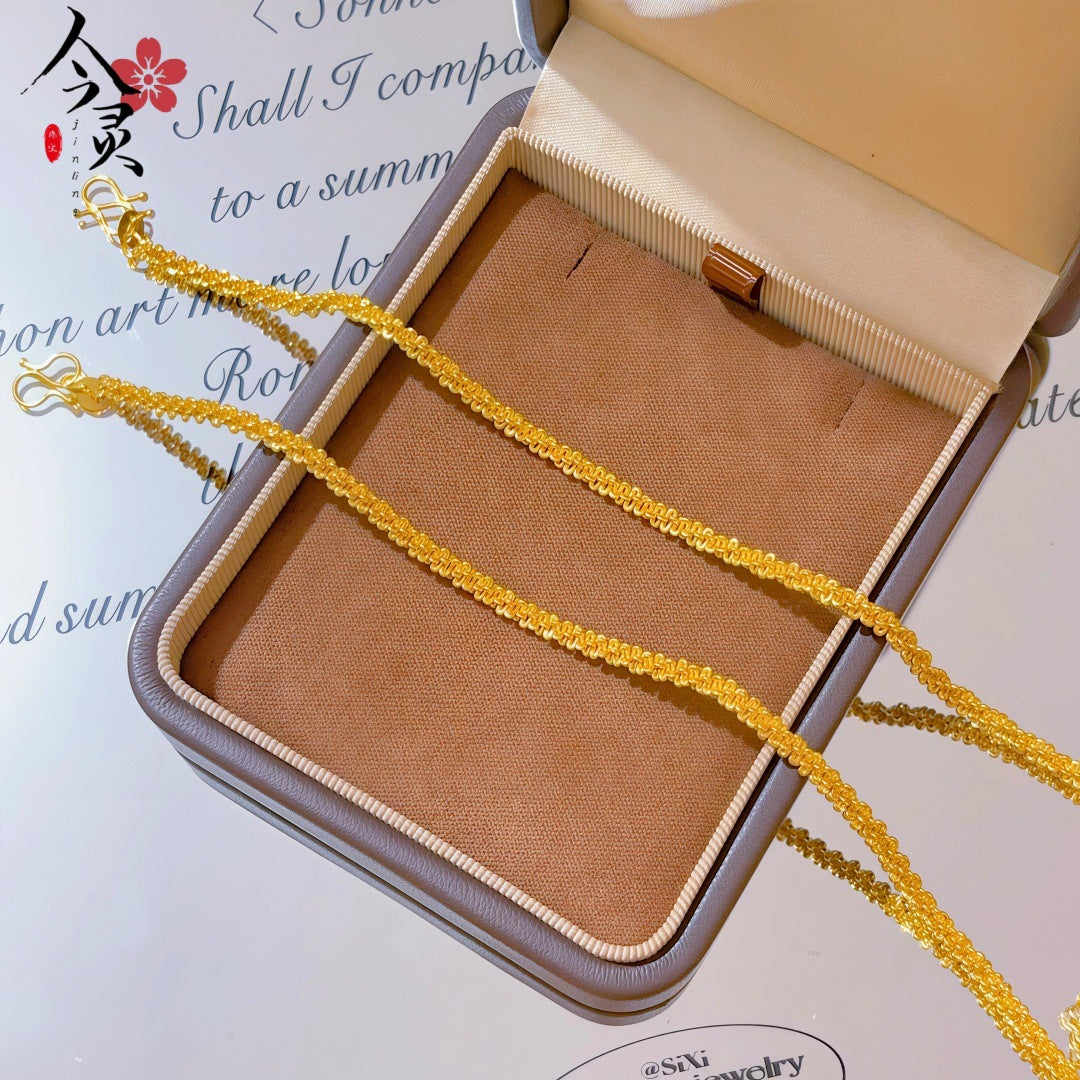 Butterfly Bracelet For Women Featuring Brass Chain Material With Golden Plated Electroplated Finish