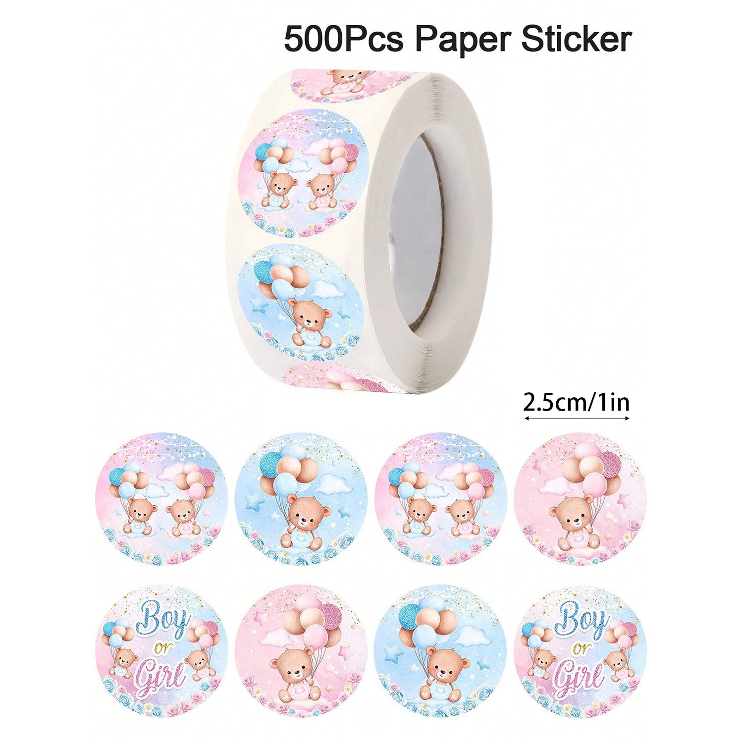 Cartoon PVC Self-Adhesive Stickers For Party Decoration