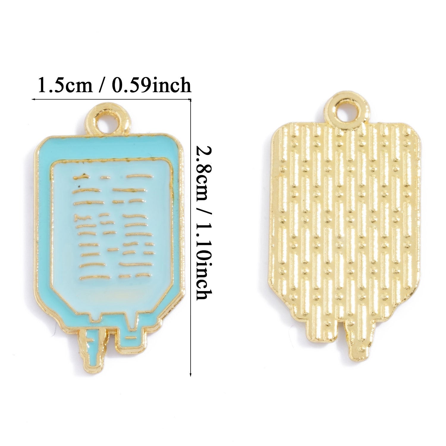 Alloy Pendant Featuring Enamel Craftsmanship In Natural Pink With Cartoon Style For Jewelry Accessories
