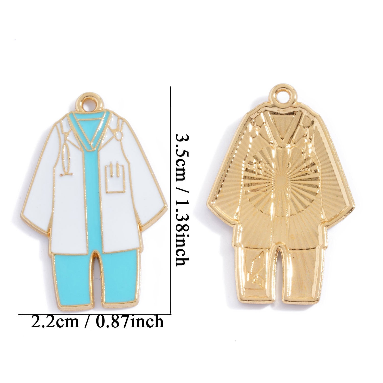 Alloy Pendant Featuring Enamel Craftsmanship In Natural Pink With Cartoon Style For Jewelry Accessories