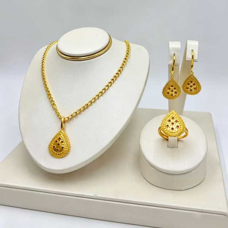 Heart Shape Jewelry Set For Women In Alloy With Zircon Inlay, Featuring Novelty Style, 1 Set