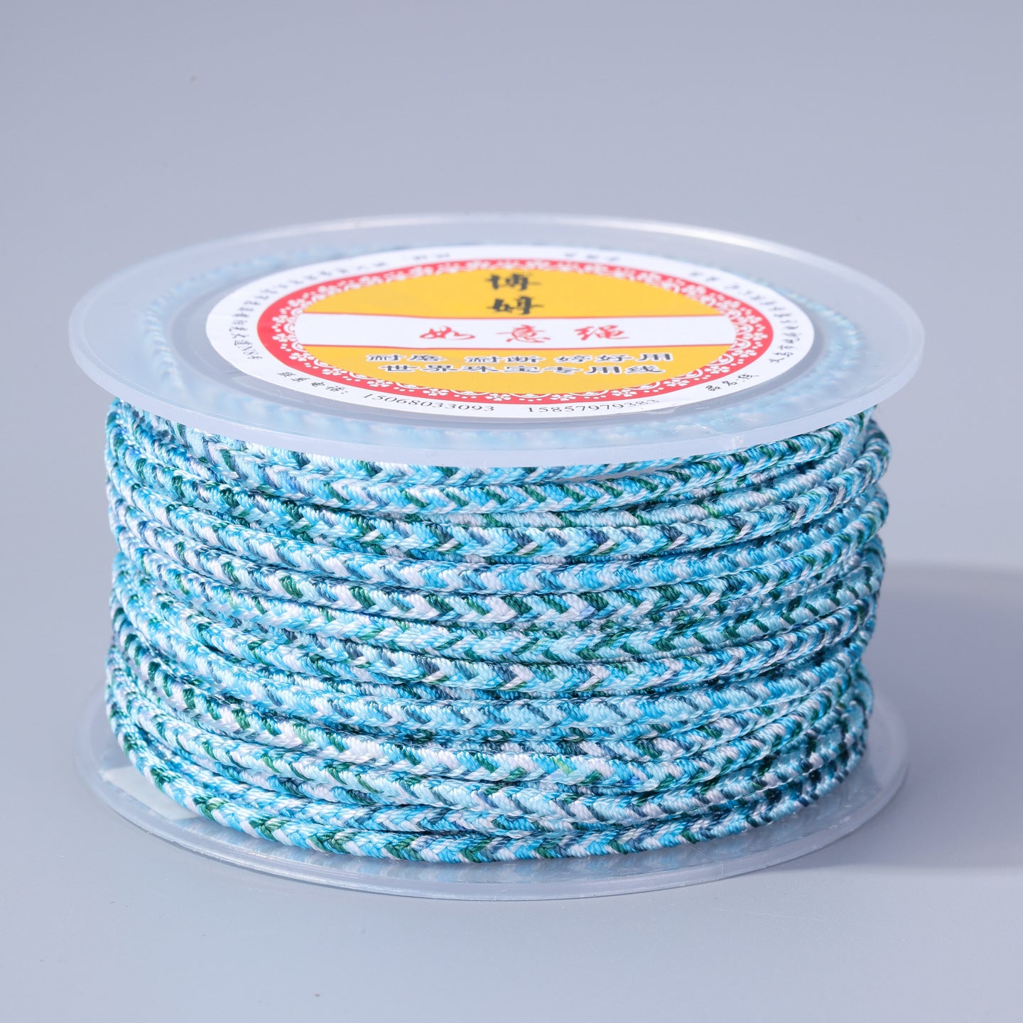 Handmade Nylon Braid Rope In Colour With 3mm Diameter, 3.0mm Thickness For Craft And Jewelry Accessories