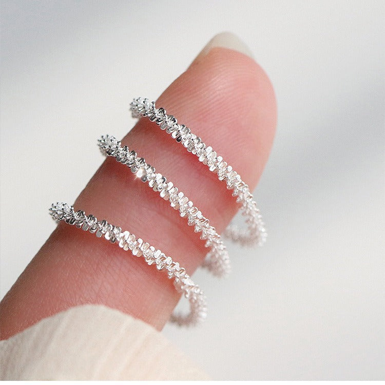 New Style Star Ring For Women In 925 Sterling Silver With Diamond Inlay, Handmade Craftsmanship