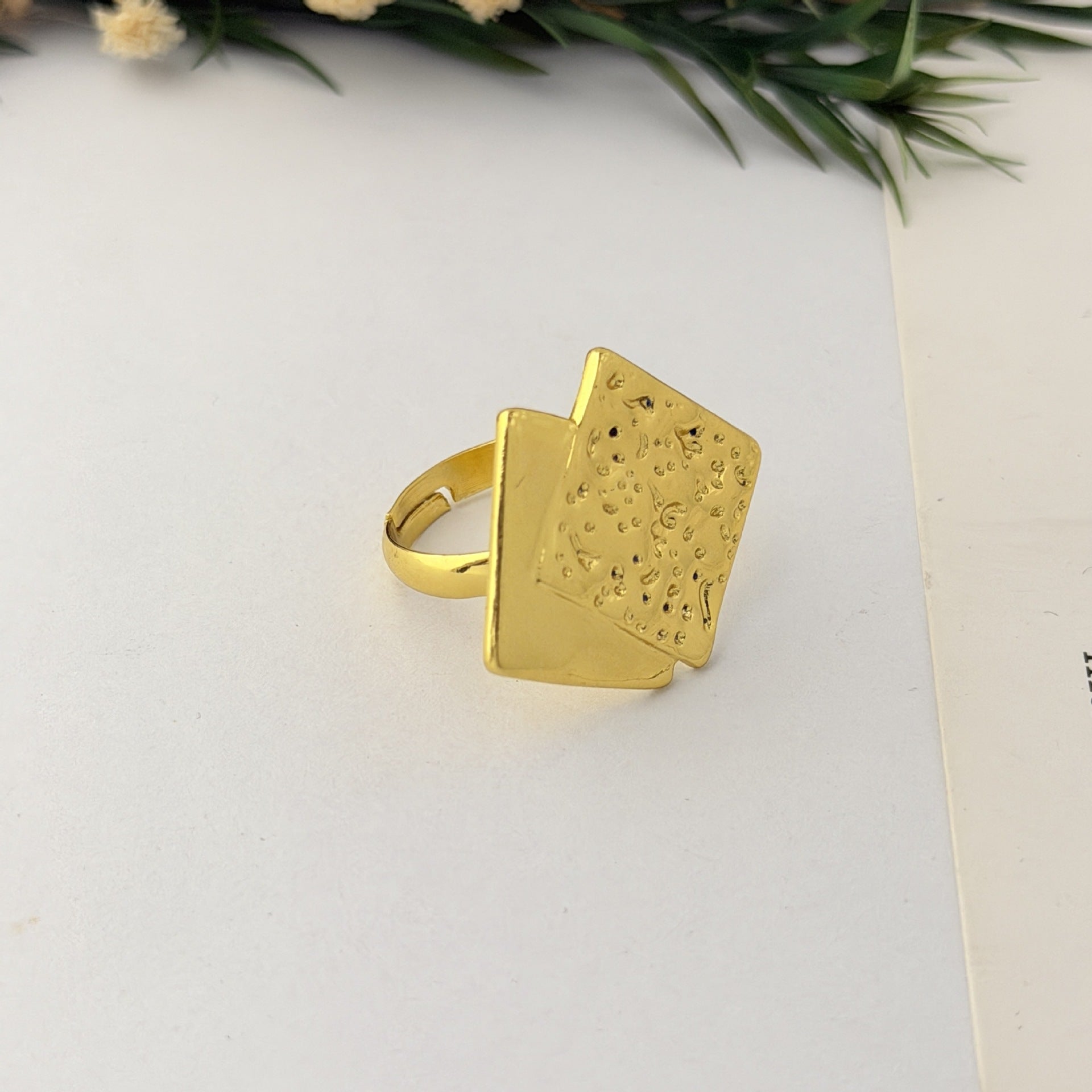 Geometric Earrings For Women Featuring Electroplated Retro Style With Titanium Steel Ear Pins
