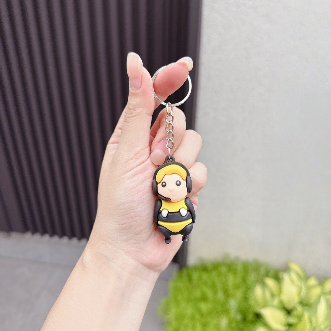 Dragon Key Chain For Children’s Day Featuring Soft Glue Material, Perfect Gift Accessory