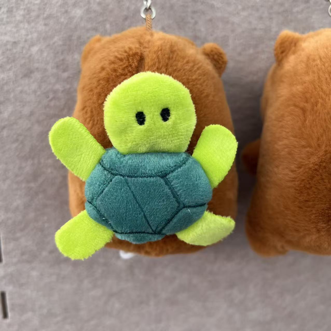 Capybara Plush Stuffed Animal Toy Keychain In Light Green, Soft And Cuddly Plush Doll For Kids And Collectors