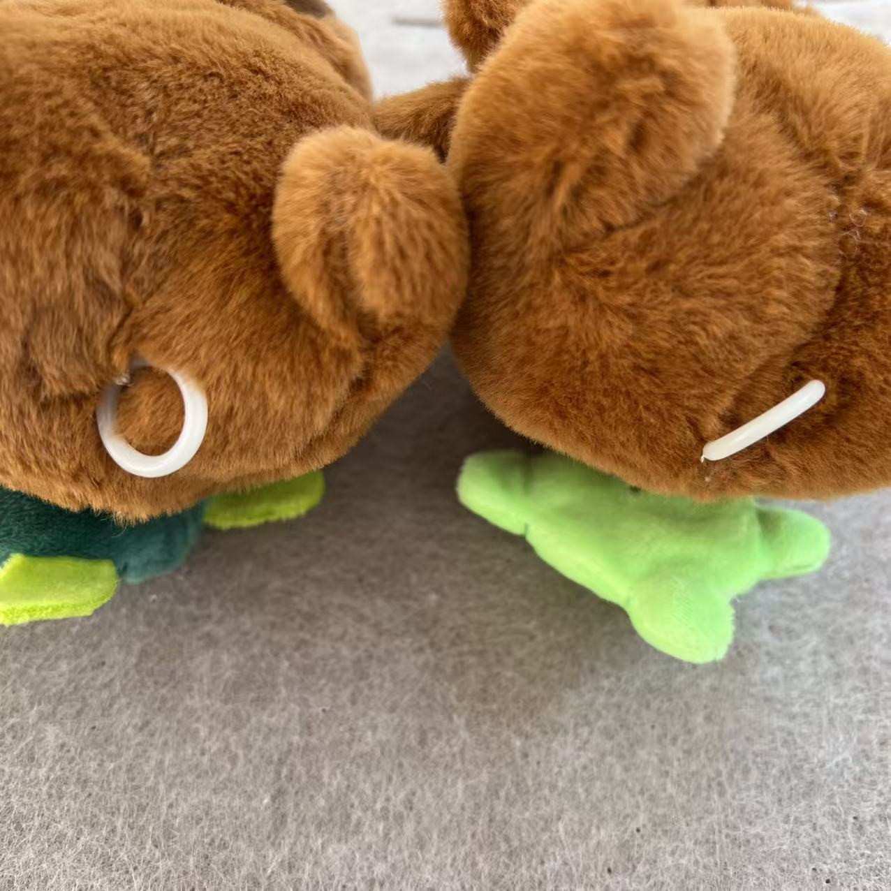 Capybara Plush Stuffed Animal Toy Keychain In Light Green, Soft And Cuddly Plush Doll For Kids And Collectors