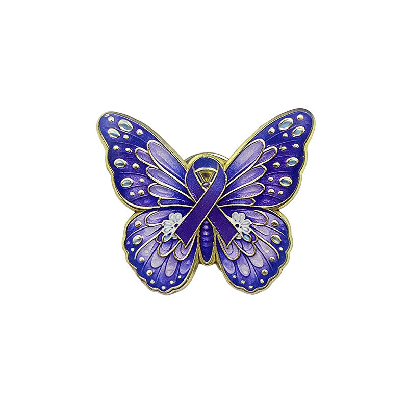 Heart Shape Pin In Alloy With Enamel Craftsmanship, Featuring Natural Pink Color