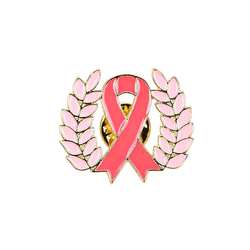 Heart Shape Pin In Alloy With Enamel Craftsmanship, Featuring Natural Pink Color
