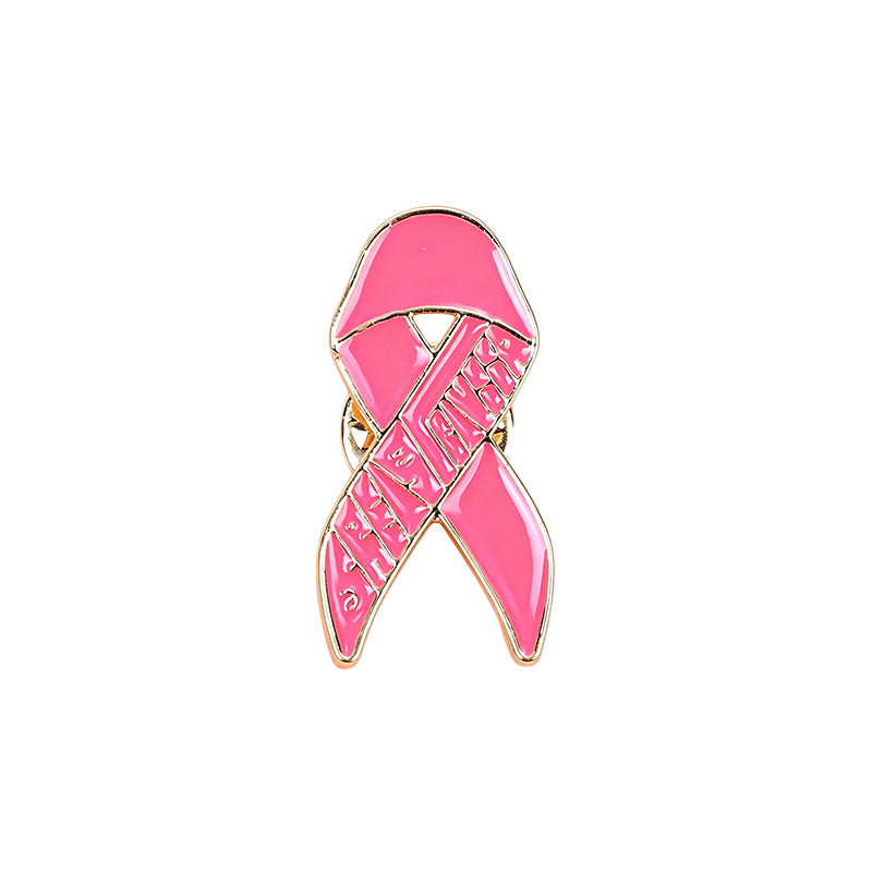 Heart Shape Pin In Alloy With Enamel Craftsmanship, Featuring Natural Pink Color