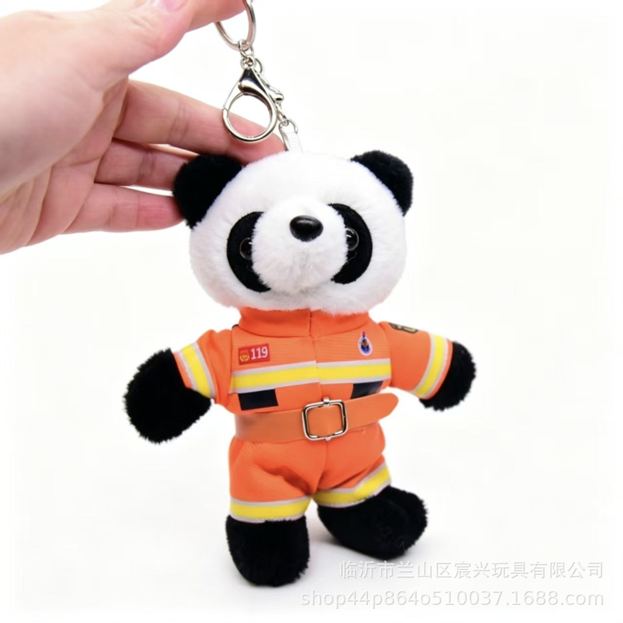 Cartoon Style Bear Plush Stuffed Animal Toy Keychain, Soft And Cuddly Plush Doll For Kids