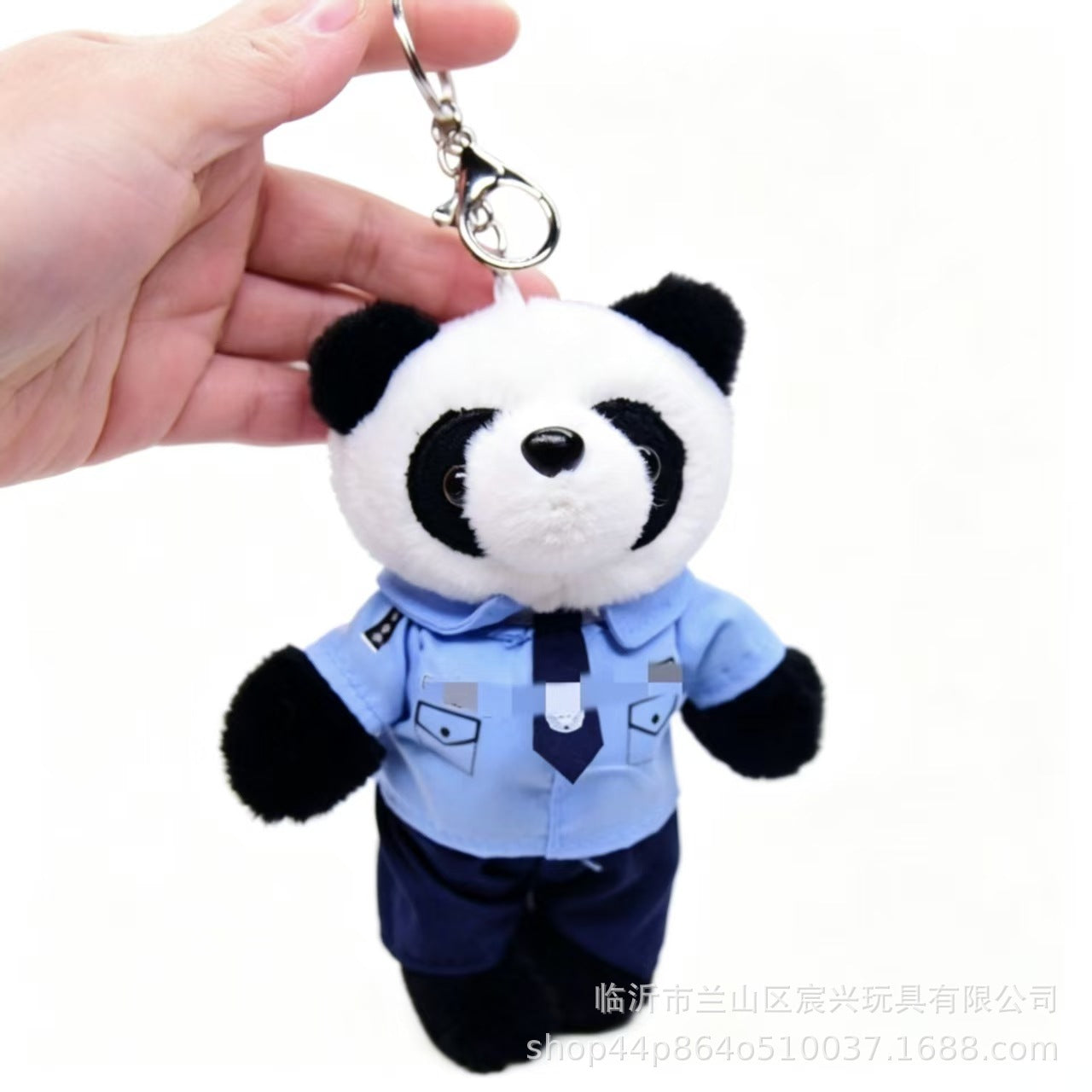 Cartoon Style Bear Plush Stuffed Animal Toy Keychain, Soft And Cuddly Plush Doll For Kids