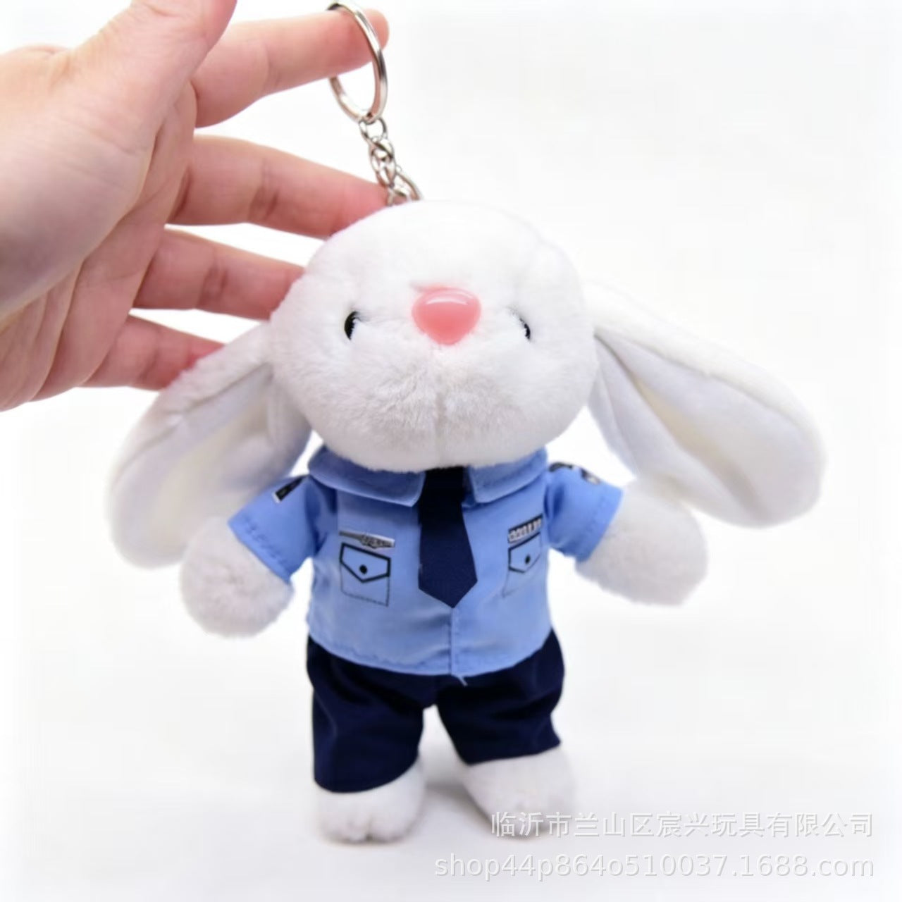 Cartoon Style Bear Plush Stuffed Animal Toy Keychain, Soft And Cuddly Plush Doll For Kids